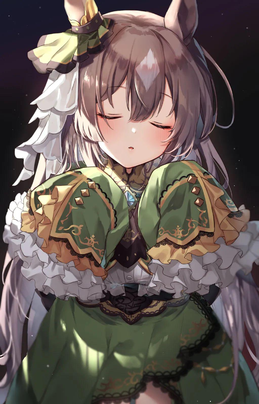 赛马娘|动漫美图:《赛马娘》里见光钻