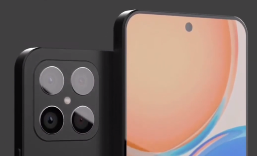 华为荣耀|对标荣耀70,荣耀X40 Max渲染图曝光,天玑8100芯+超级直屏