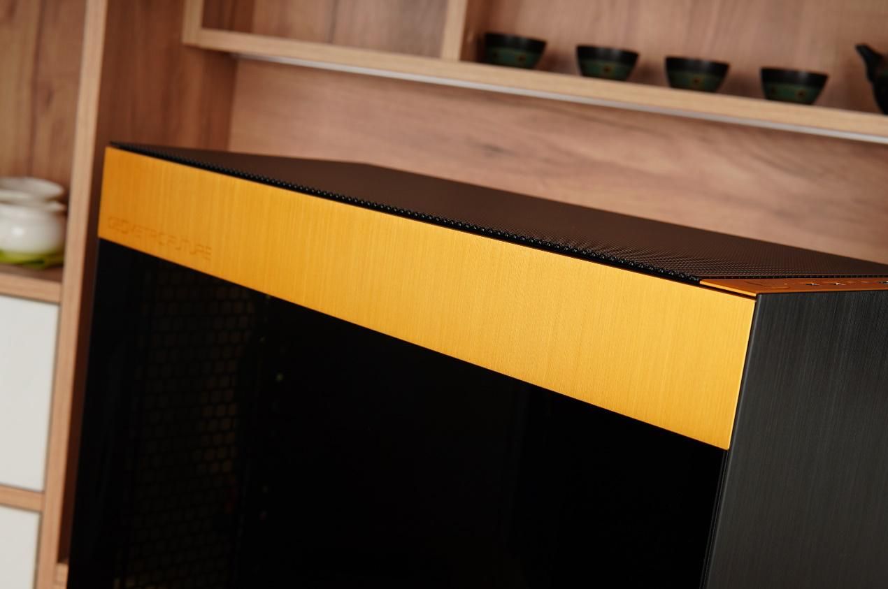 空调|简约、内敛、奢华,几何未来Model8 黑金达摩限定版装机分享