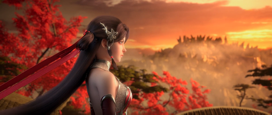 火灵儿|重瞳女登场救走石毅，S级身材暴露无遗，火灵儿露背装大秀美背