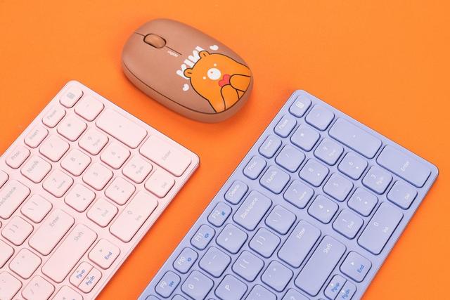 键盘|多彩轻薄、便捷操控，雷柏E9350G无线刀锋键盘体验