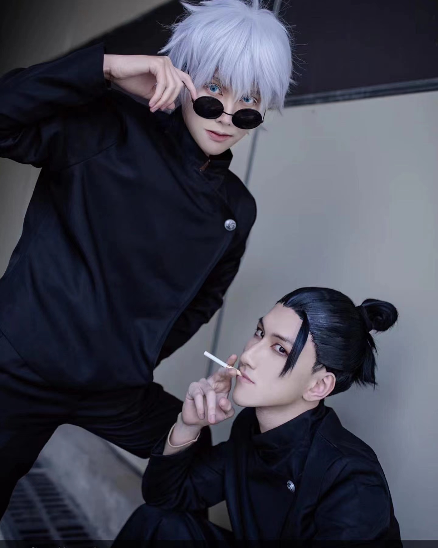 咒术回战|《咒术回战》五条悟X夏油杰cosplay