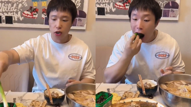 芝士蛋糕|德云社烧饼豪宅内做饭！一桌摆6个菜太丰盛，一根葱仅用4口吃完
