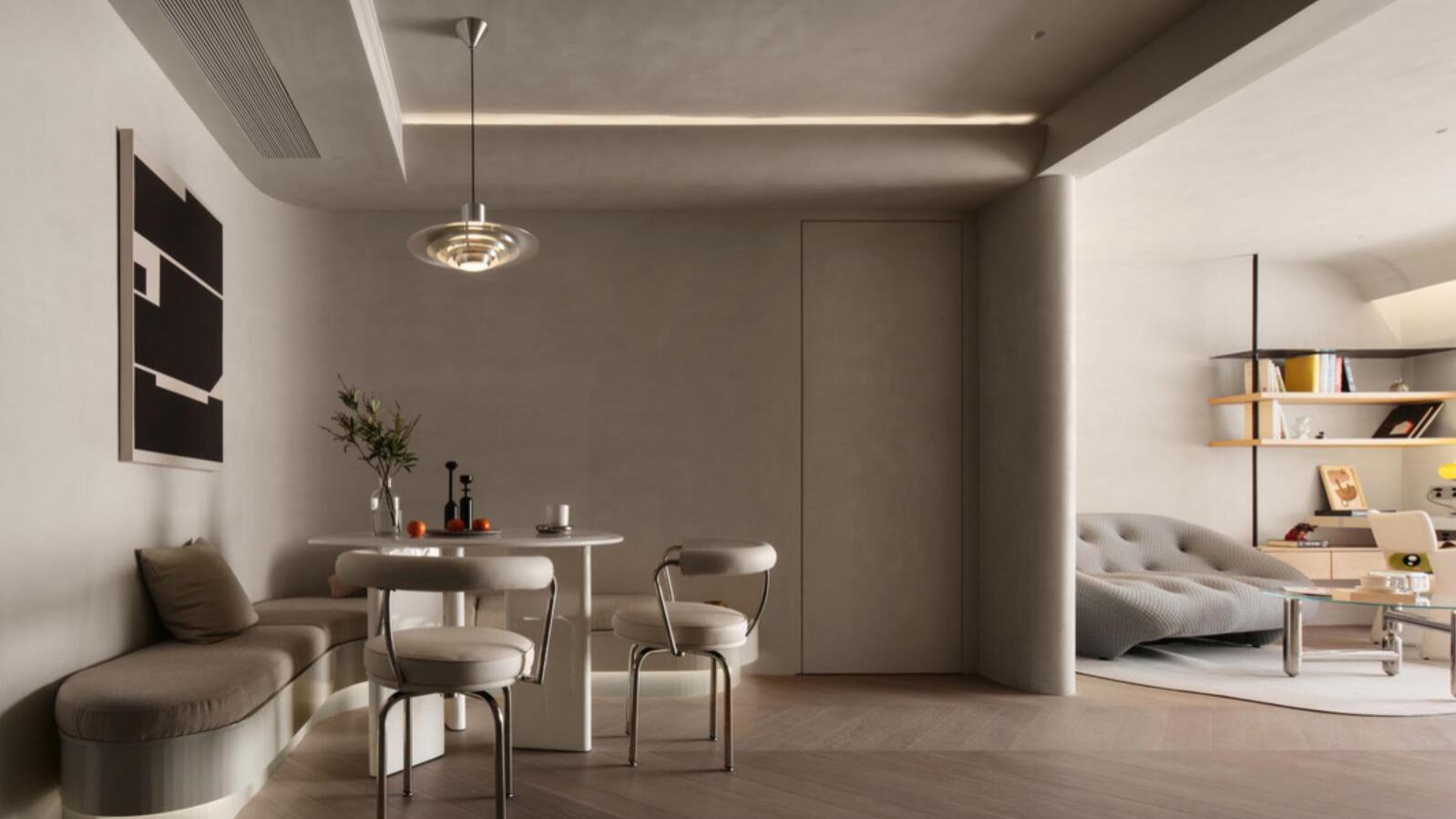 看了这个“教科书式”设计，我才知道，高级感与户型面积无关