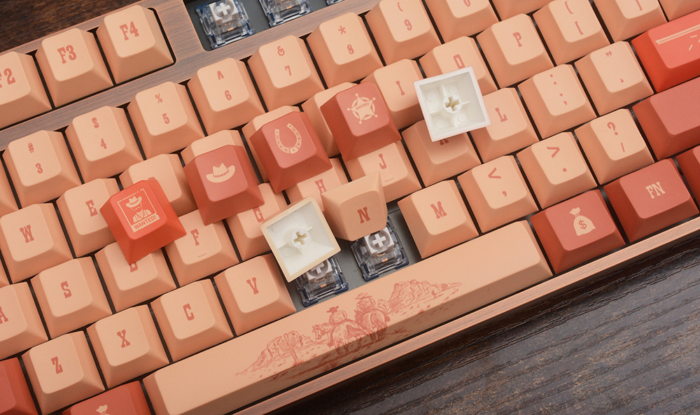 官宣|用这把键盘玩荒野大镖客是不是更带感？睿匠R87牛仔版