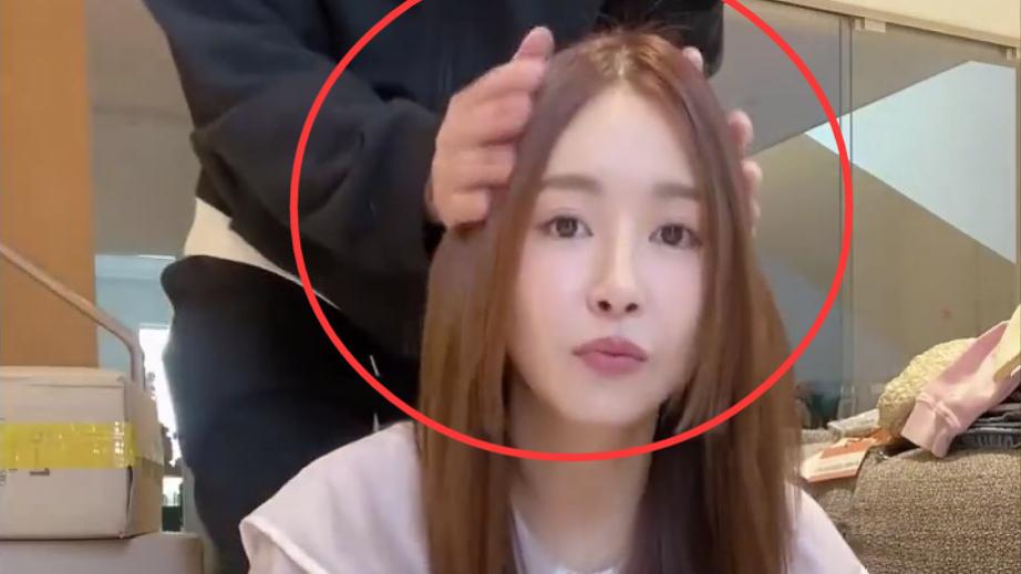 陈赫|结婚7年生下2女娃不敢和老公同框，今被陈赫摸头杀，害羞成少女