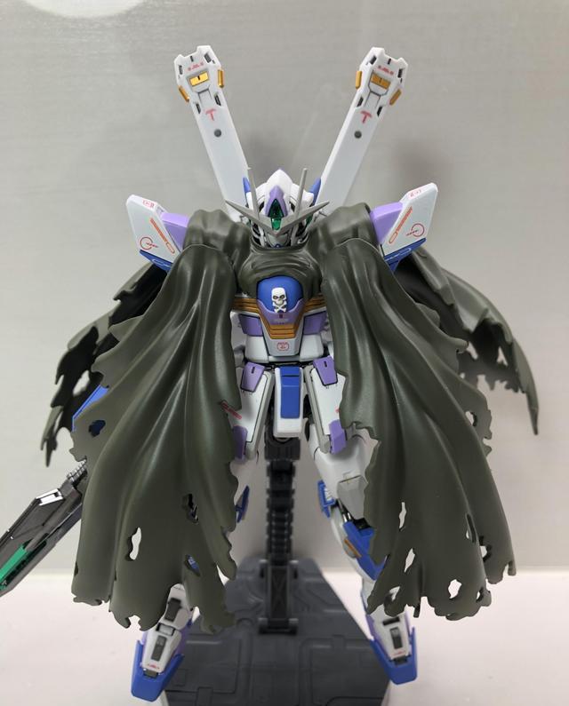 高达|能天使海盗高达模型混搭改造“海天使”高达模型