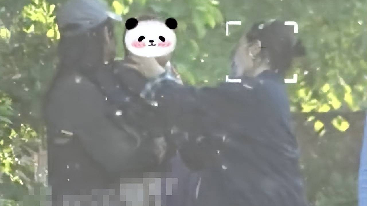 白百何|幸福！白百何携二宝出门，2岁幼子小脸肉嘟嘟，张思麟爱不释手