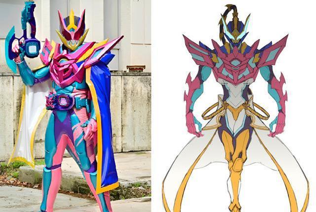 画师|假面骑士利维斯添加7个新形态，亡者鲨鱼帅气，3阶贞德逼疯皮套师