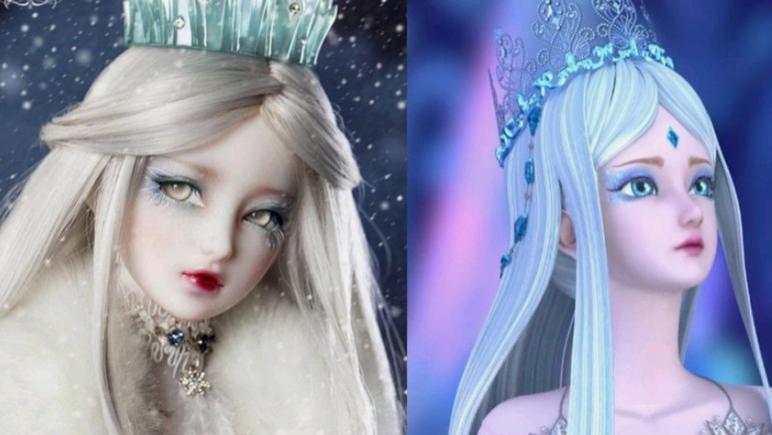 冰公主|动漫《精灵叶罗丽》我喜欢的就是冰公主人设好，希娜也很善良