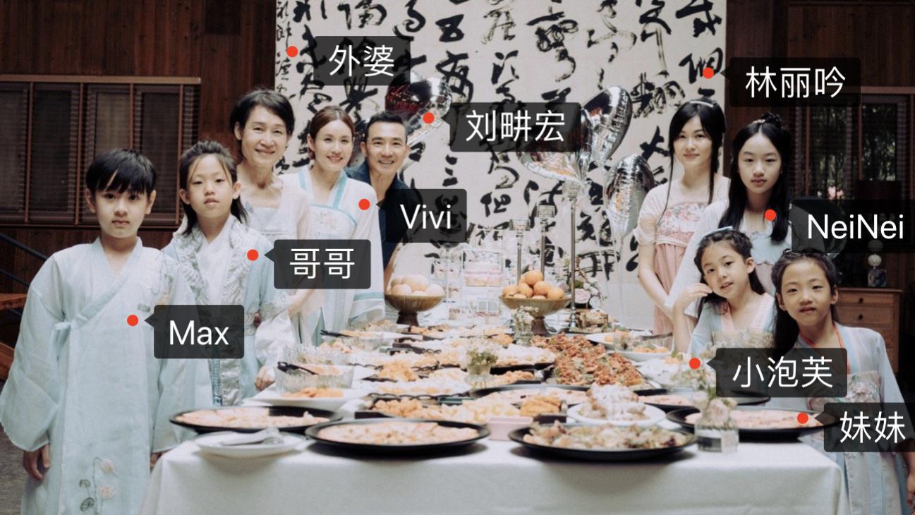 小泡芙|刘畊宏晒女儿中国风庆生视频，小泡芙从小美到大，吴尊妻儿齐出镜