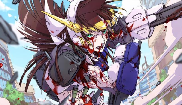 高达|高达拟人化插画，巴巴托斯、月高达还有强袭高达大家喜欢谁？