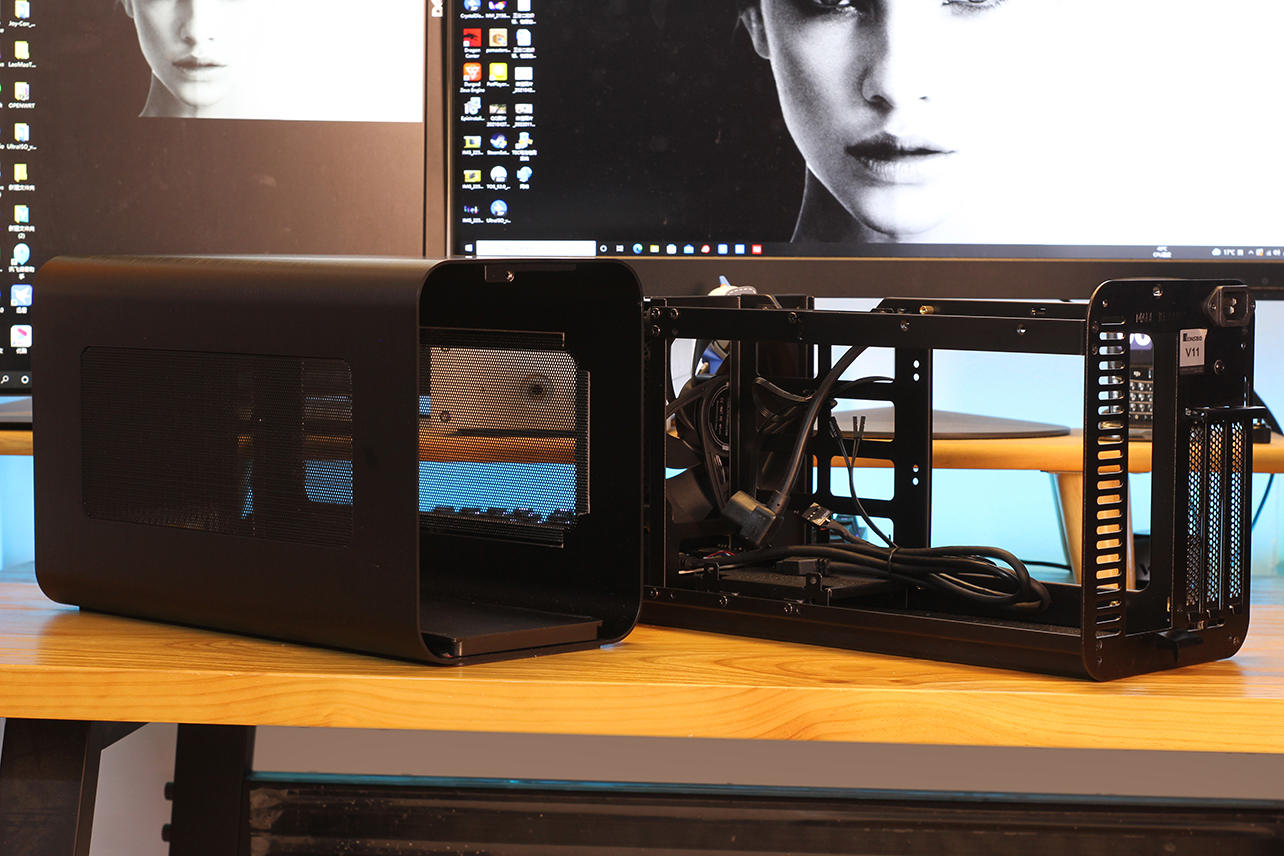 志高空调|简洁方正ITX主机仅扩展坞大小——乔思伯V11体验