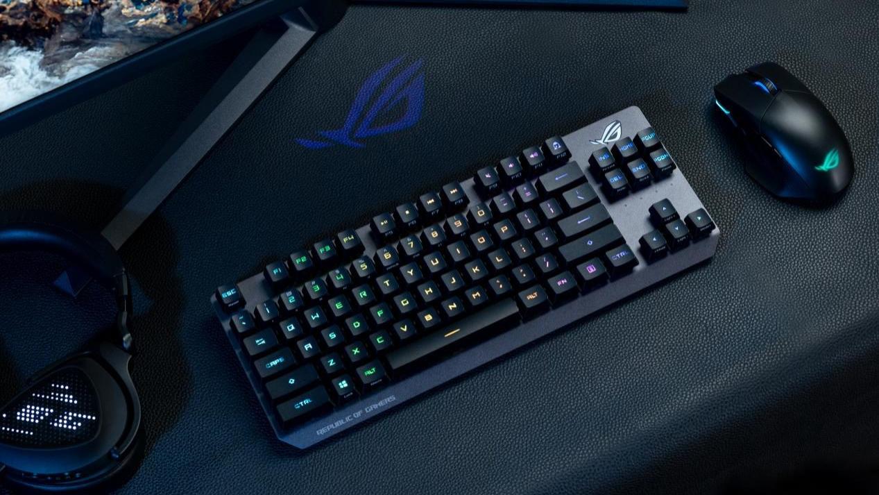 无线键盘|用料十足很诱人，ROG游侠RX TKL无线键盘体验