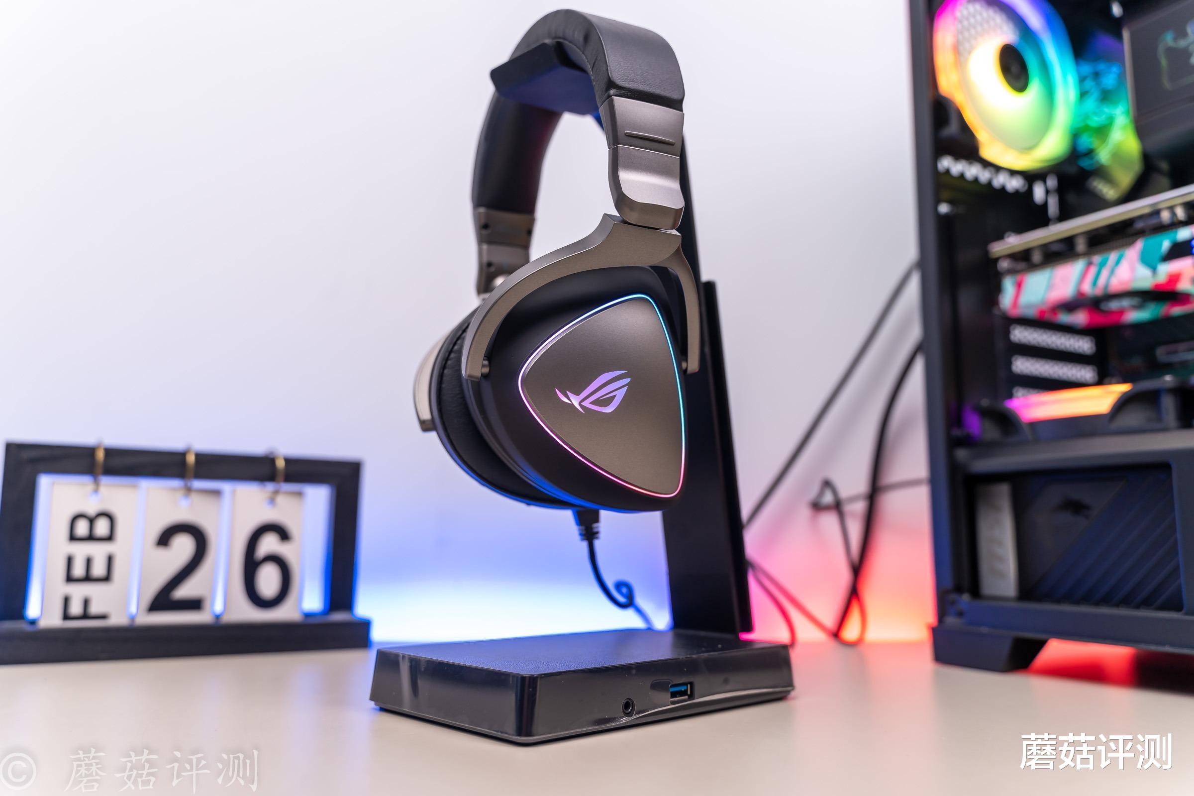 游戏耳机|颜值、质感、音质面面俱到、华硕ROG棱镜头戴式游戏耳机 体验评测