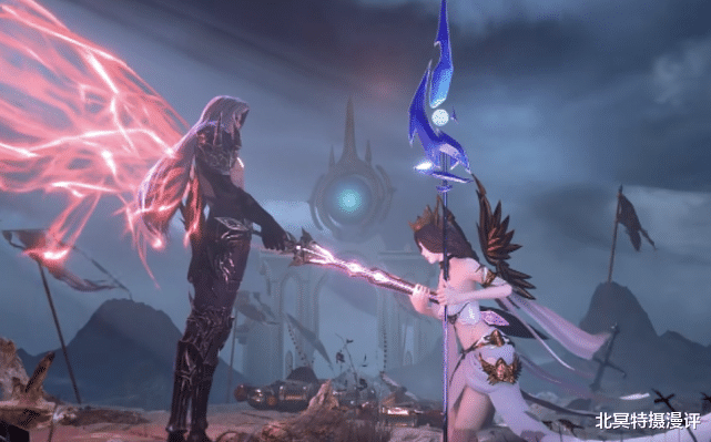 acgn漫评|斗罗大陆:唐三死战罗刹神,修罗之翼无比拉风,竟还有八块腹肌