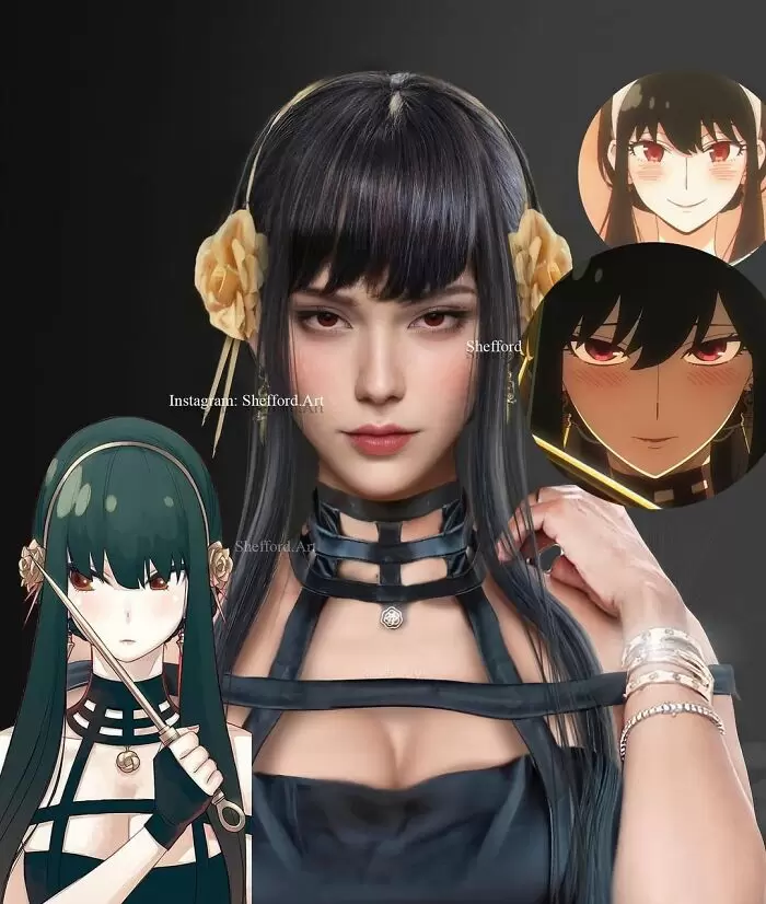 ai|AI动漫角色真人化:阿尼亚超可爱,老爸老妈的颜值也更是逆天