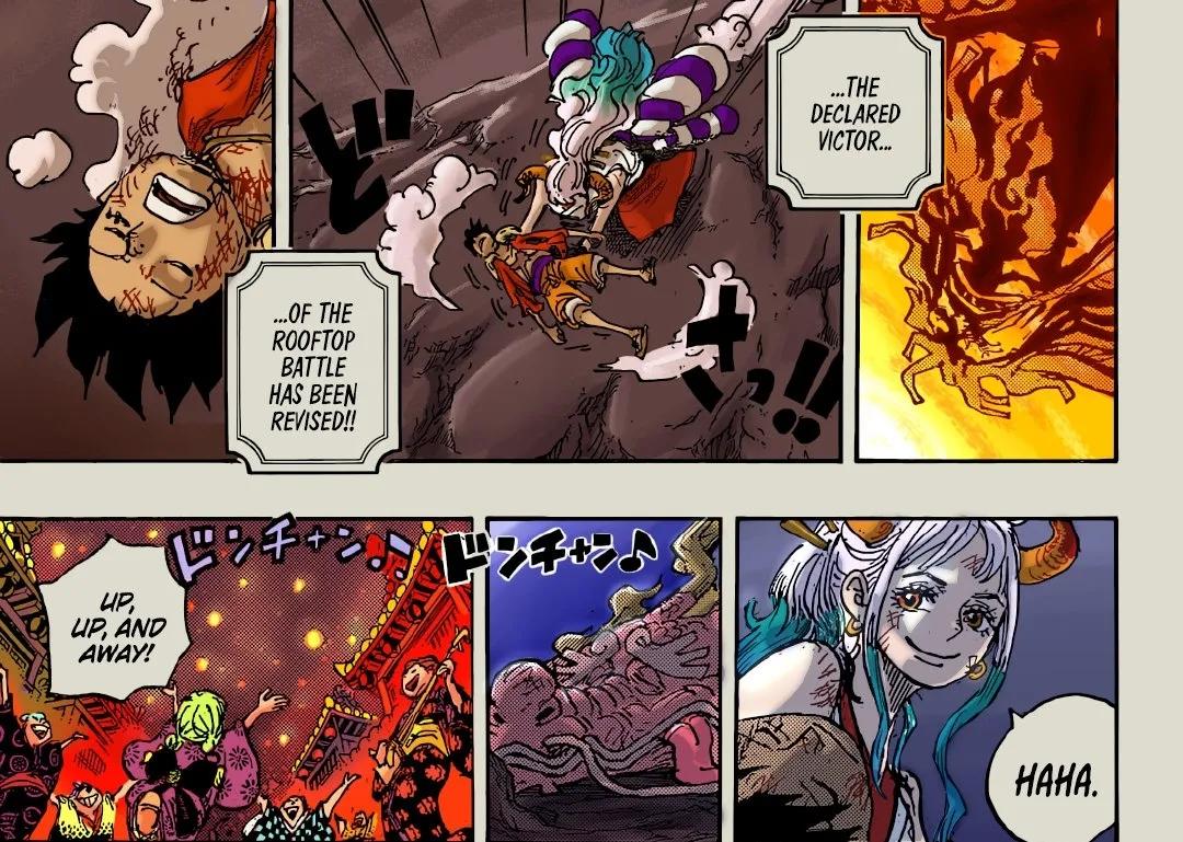 路飞|海贼王1051话情报：革命军首领龙登场了，黑胡子错失鱼鱼果实