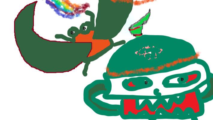 模型|阿追的绿小兵