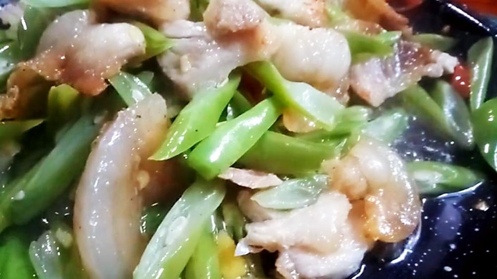 四季豆|家常菜，津津有味的四季豆这样炒，好吃又下饭