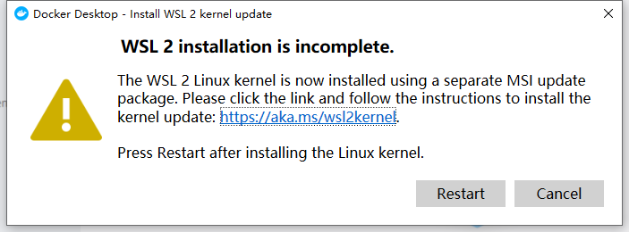 docker|docker的使用记录(一):win下安装docker