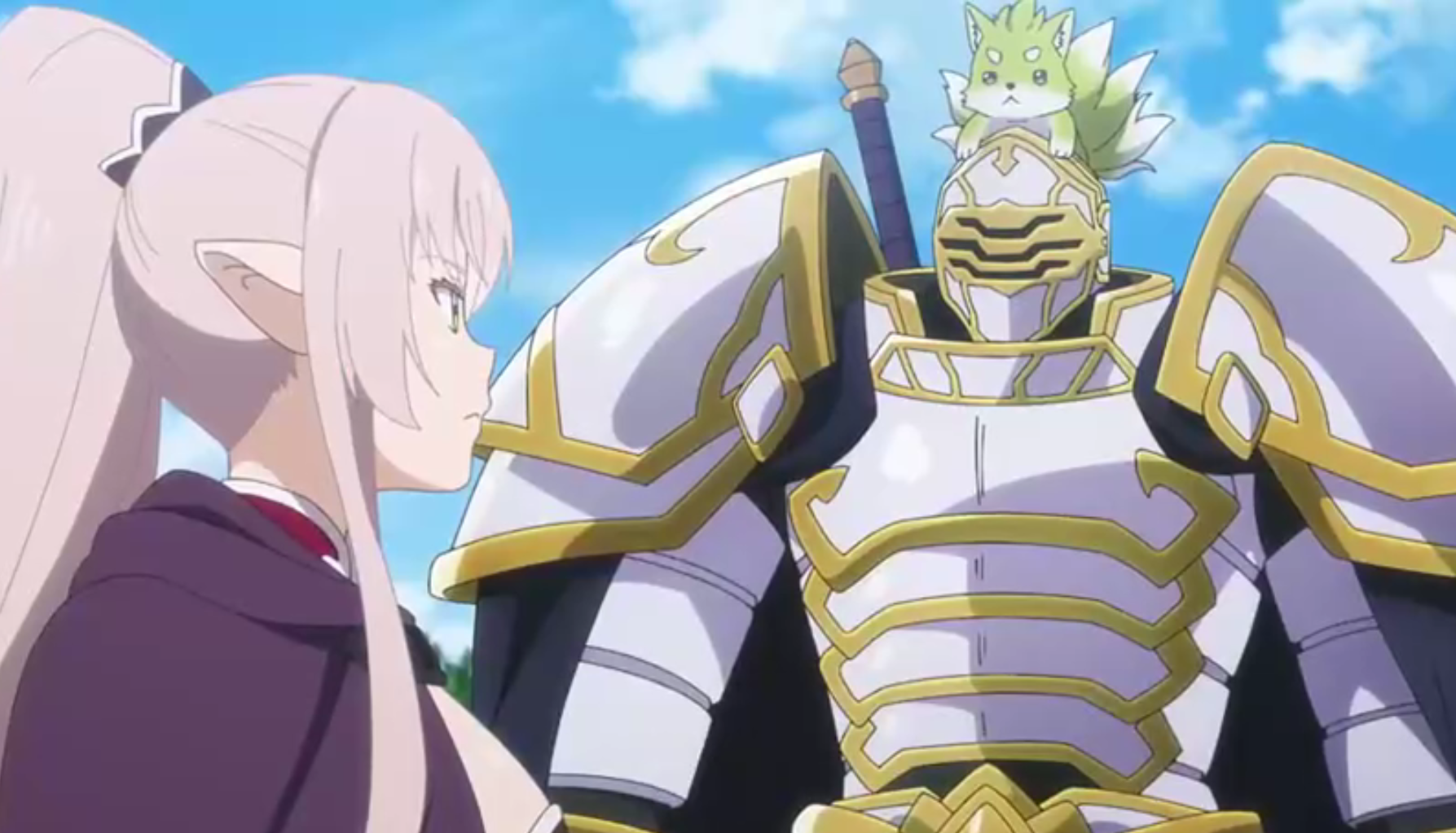 acgn漫评|骸骨骑士异世界冒险:四月番剧中的一股清流,在异世界传播正能量