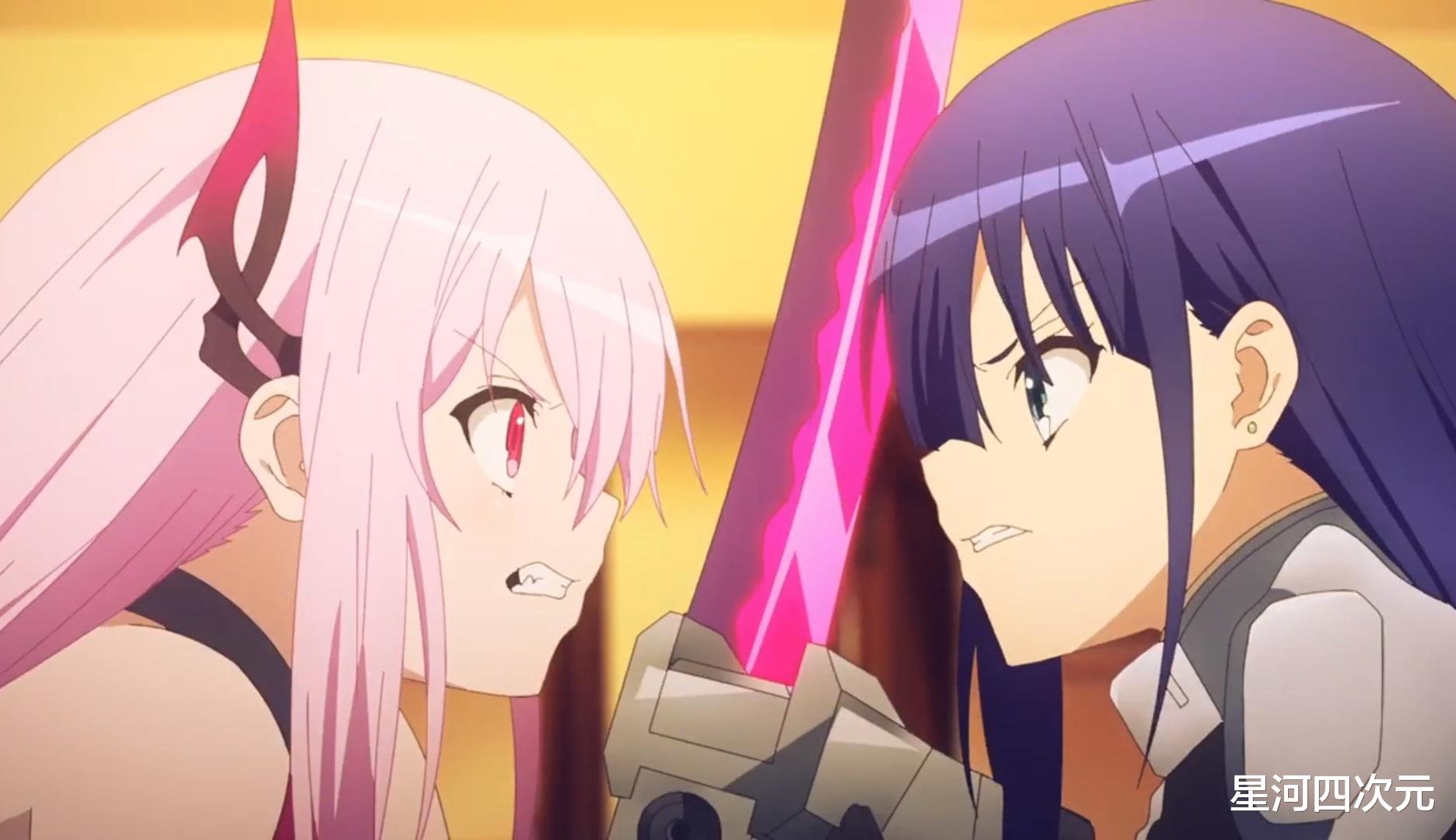 七月新番|七月新番粉毛+病娇？不kiss就无法战斗，男主多少有点不识抬举