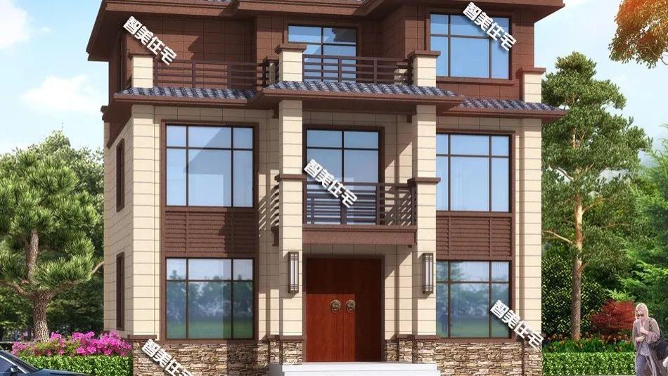 风靡我们村的新中式别墅，爸妈那个年代的人，对它都赞不绝口