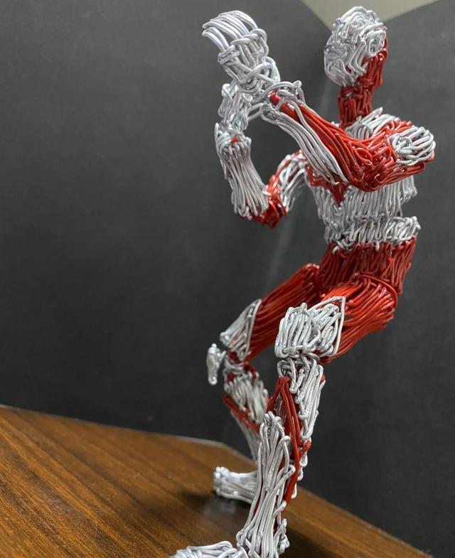 模型|铁丝制作可动奥特曼模型