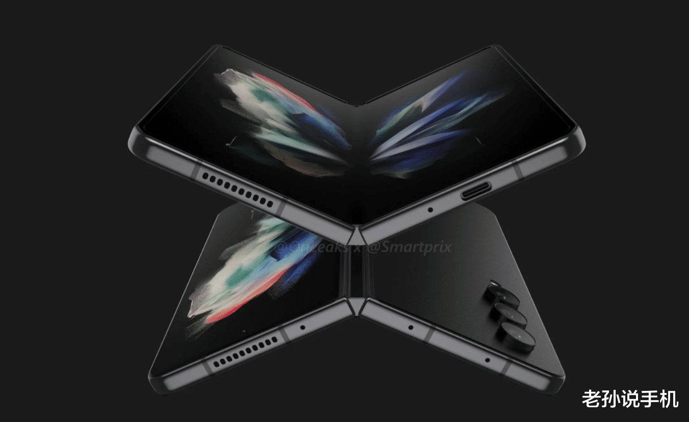 三星Galaxy|三星Galaxy Z Fold4曝光:影像、铰链、续航升级,比华为还轻?