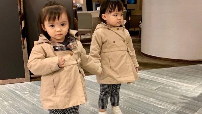 熊黛林|熊黛林穿粉红色风衣配连衣裙优雅甜美彰显超模本色，气质太可了