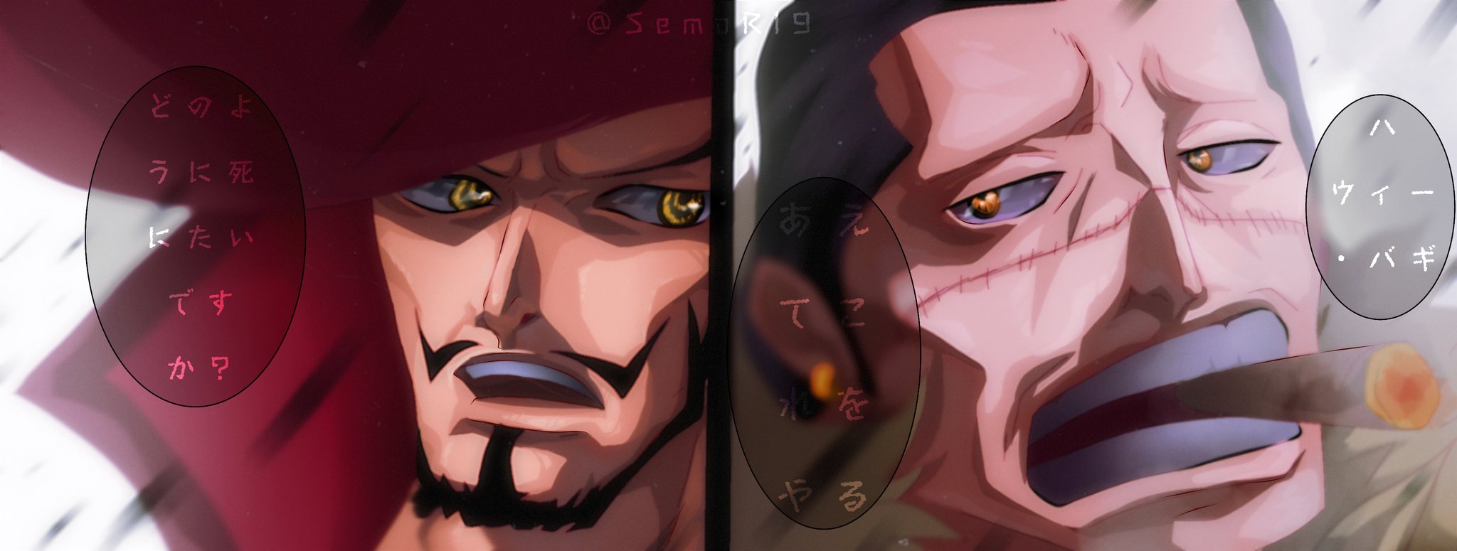 鹰眼|海贼王：老沙为何与鹰眼合作，不跟明哥联手呢？真是瞧不上明哥吗