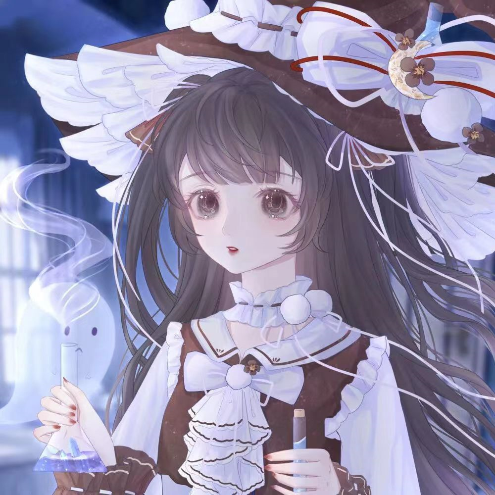 |仙气动漫女生头像|只有装作无所谓，才能显得不那么卑微