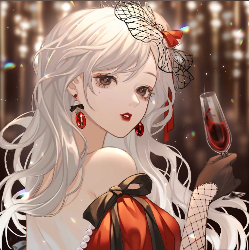 |唯美动漫女生头像|有些话只能说给自己听