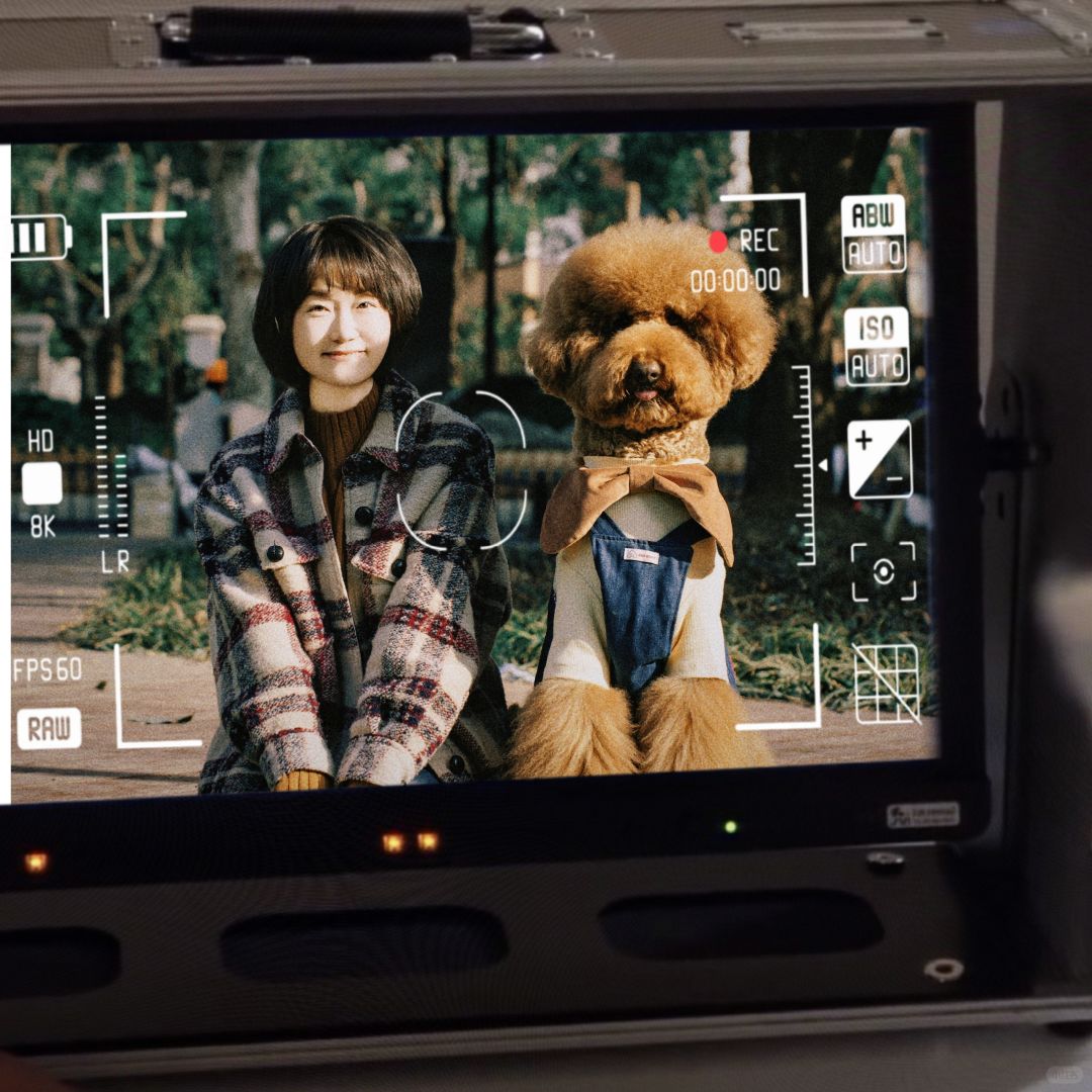 坐着拍就好，因为我们是家人啊
在一个冬日暖阳的午后，我带着摩卡来到了南昌路，这是