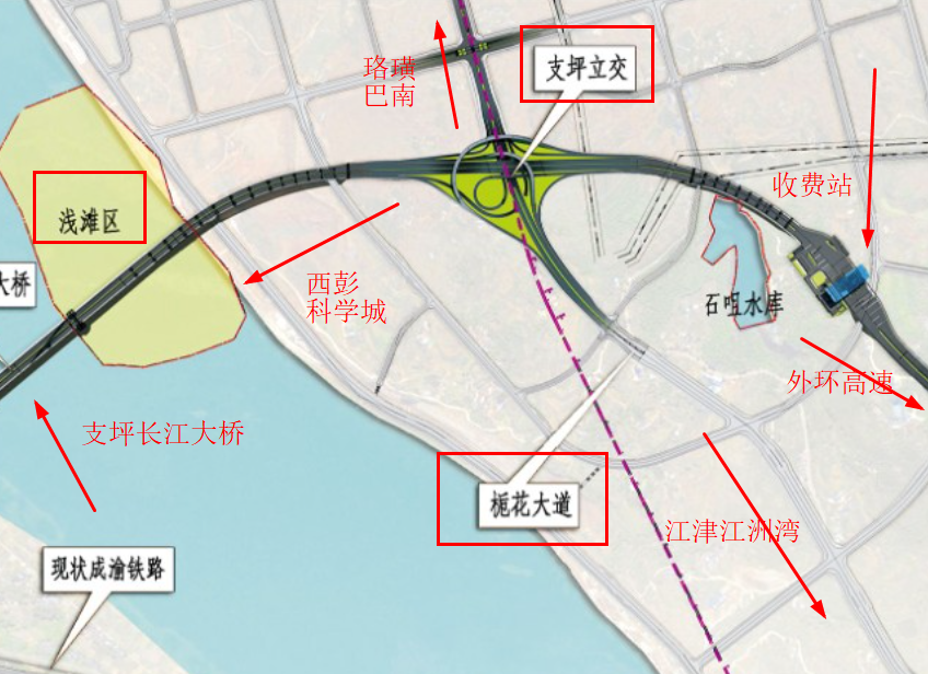 支坪长江大桥是否收费，江津和西彭的朋友理解不一样，西彭的说支坪长江大桥要收费，江