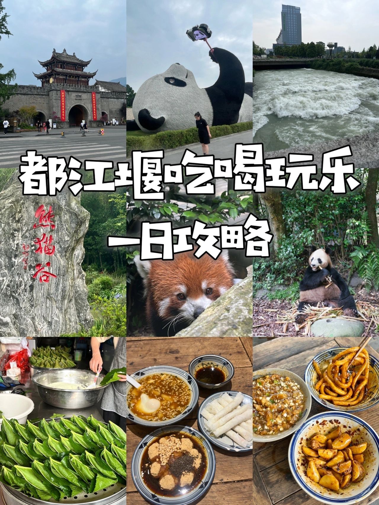 成都周边｜都江堰怎么玩？看我超详攻略！