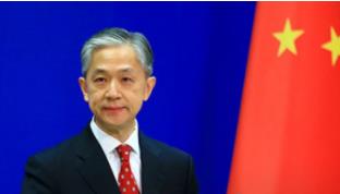 汪文斌纠正外媒提问:台湾是中国领土不可分割一部分,没有台湾总统
在外交部例行记者