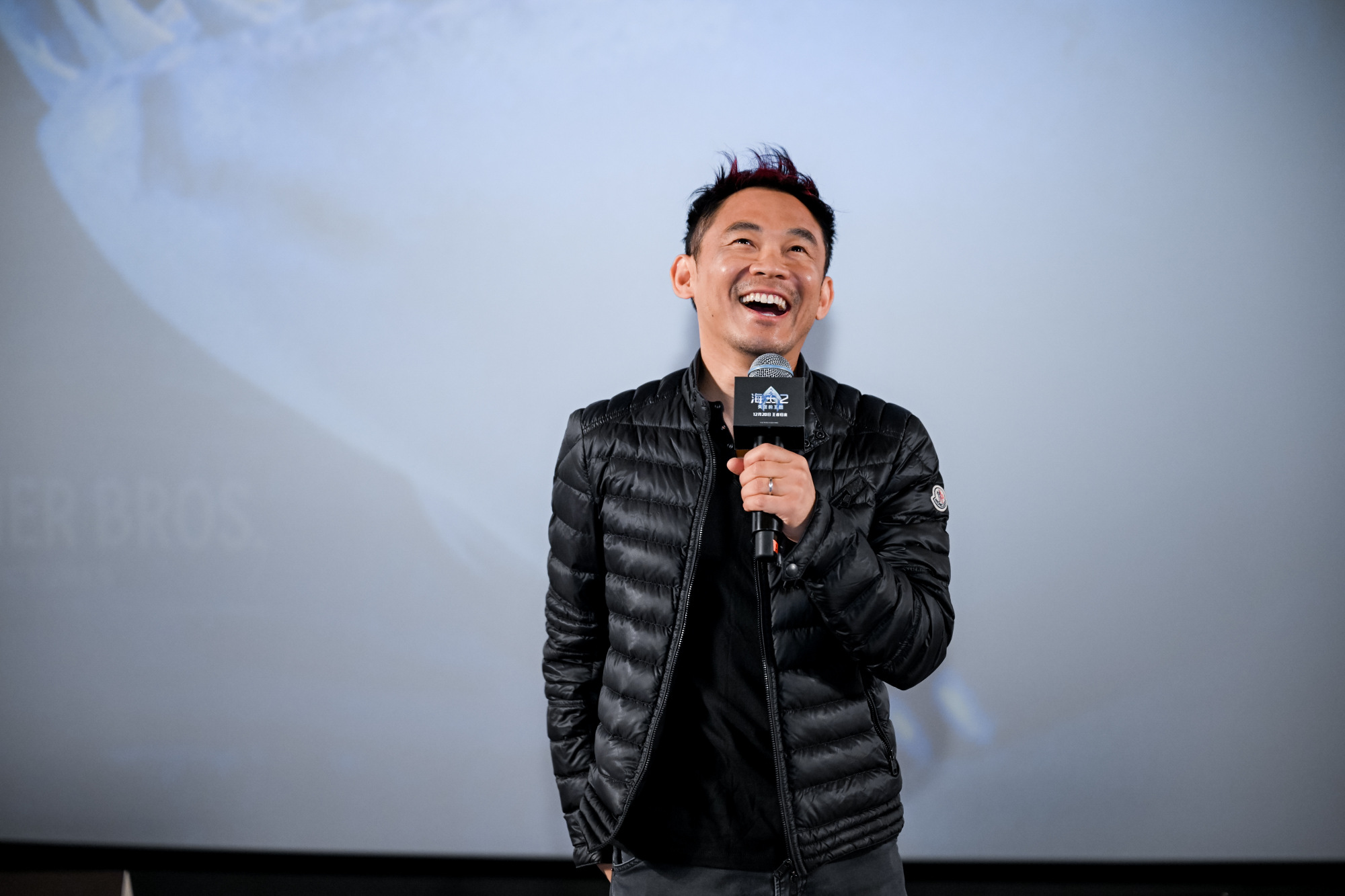 导演温子仁参加《海王2：失落的王国 》成都路演！不仅与热情的影迷交流电影拍摄体会