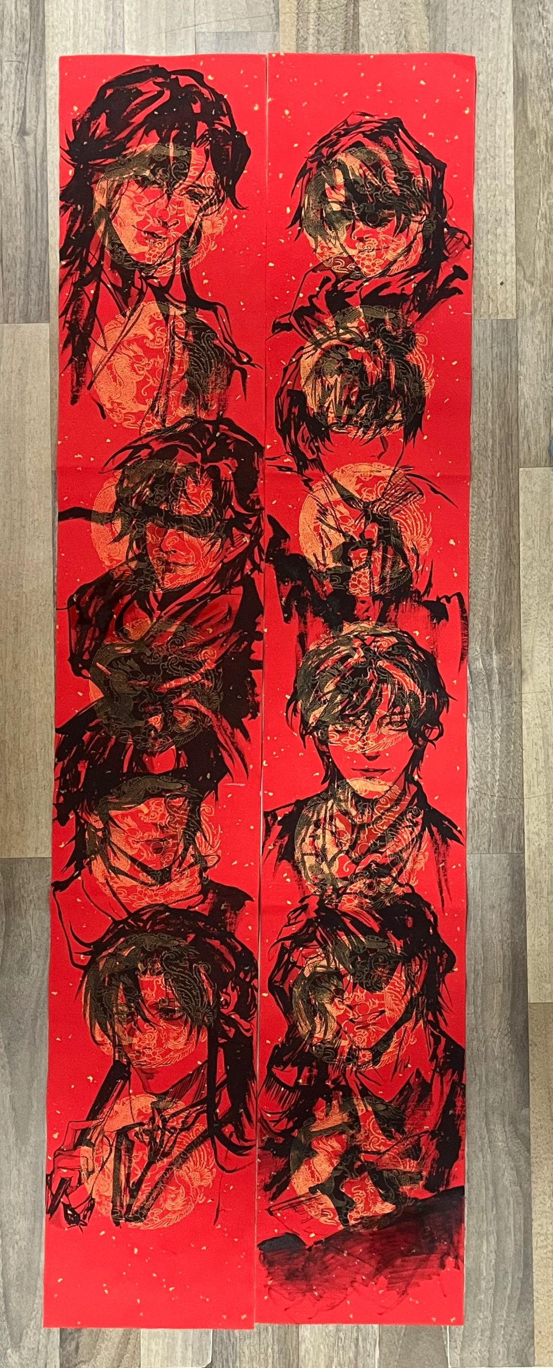 在画一种很新的对联🤔
#盗墓笔记
 #对联#解雨臣 #黑瞎子 #吴邪 #张起灵