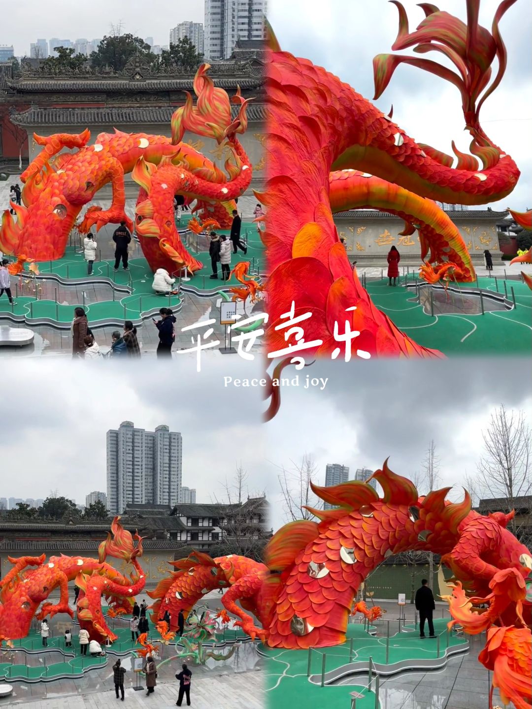 到武汉来打卡新年吧💥‼️🐲🐲🧨
#我在这里跨年
 龙年美陈
支持定制‼️