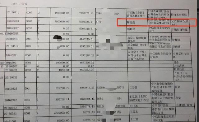 是马蓉却否认，生成他的资产有很多。自顾自的晒出王宝强的银行流水单。