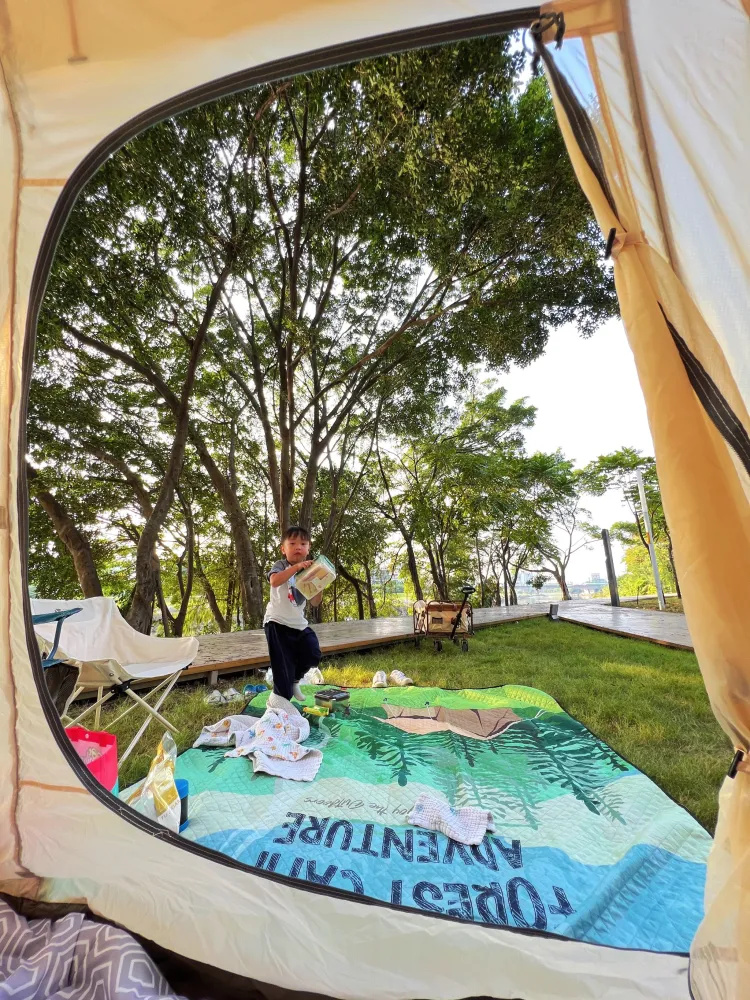 放电免费一整天二刷high翻天的露营点