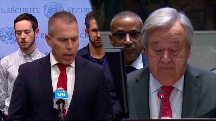 【不满发言 以色列要求联合国秘书长辞职：否则联合国没必要存在了】10月24日上午