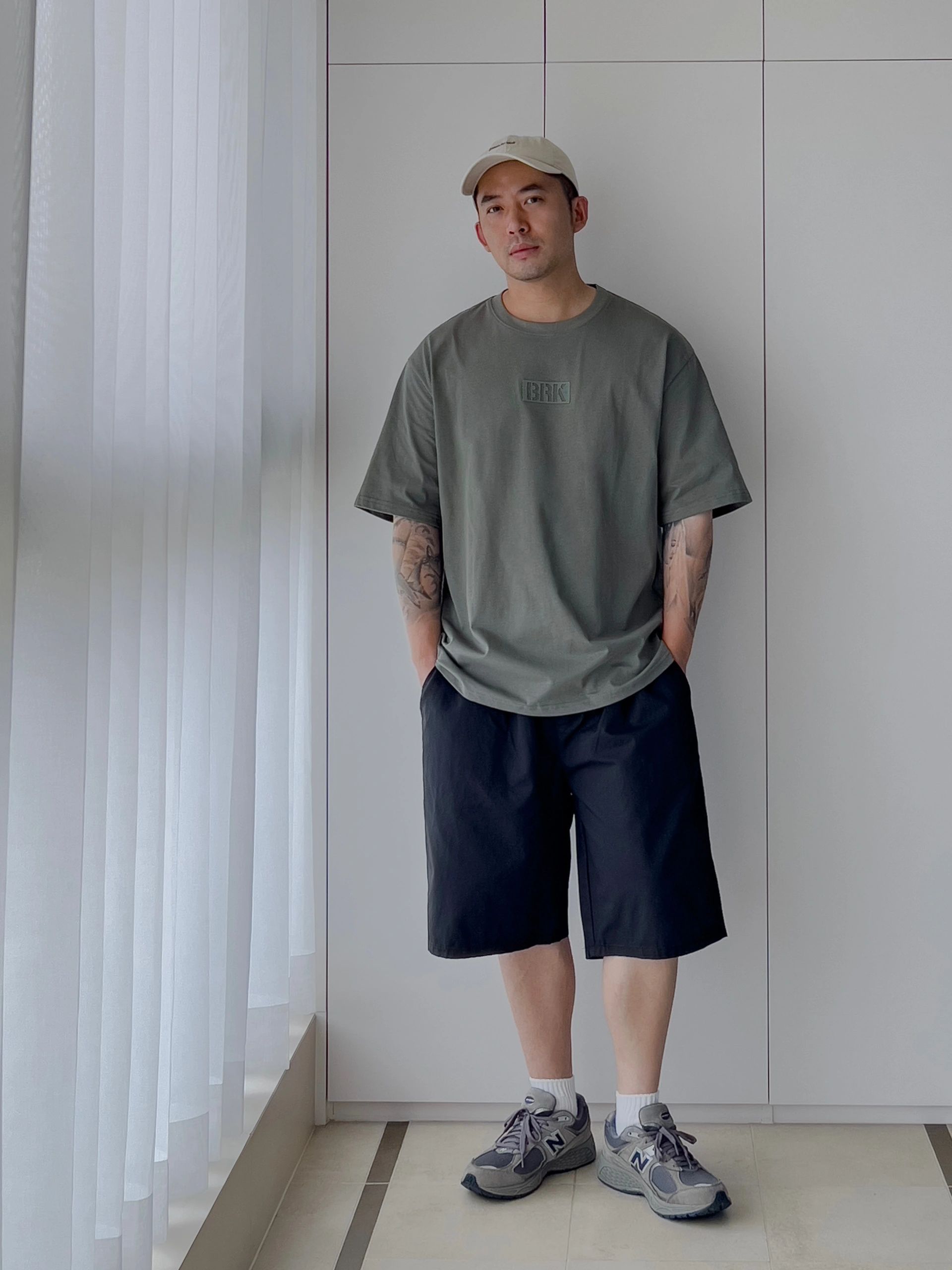 38岁穿搭｜舒服自在的纯色T