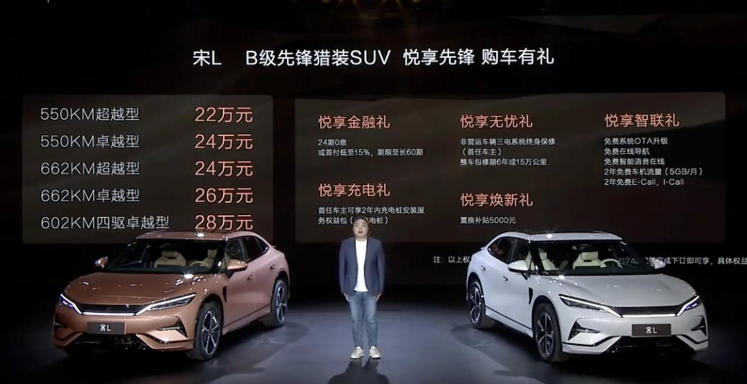 比亚迪宋L发布了，价格偏高，产品定位不明确。预售22万到28万元，论价格你比不了
