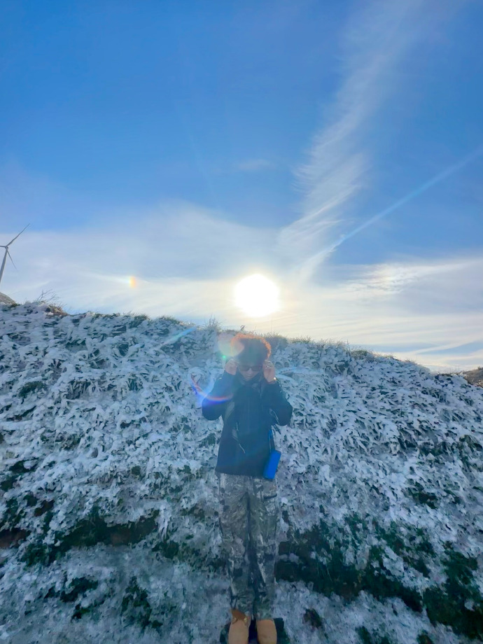 元旦当然要看雪❄ 广州·白云山风景名胜区 ​