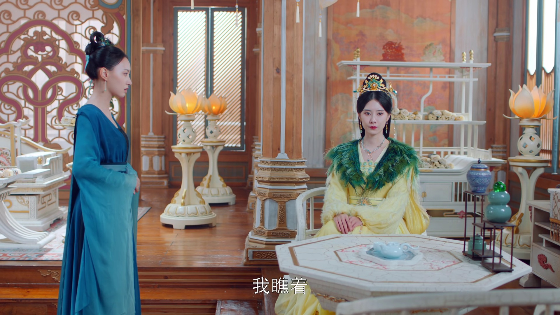 《神隐》里面的孔雀公主，真的是妥妥的海后啊！

之前他见帝君厉害，就抛弃了古晋，