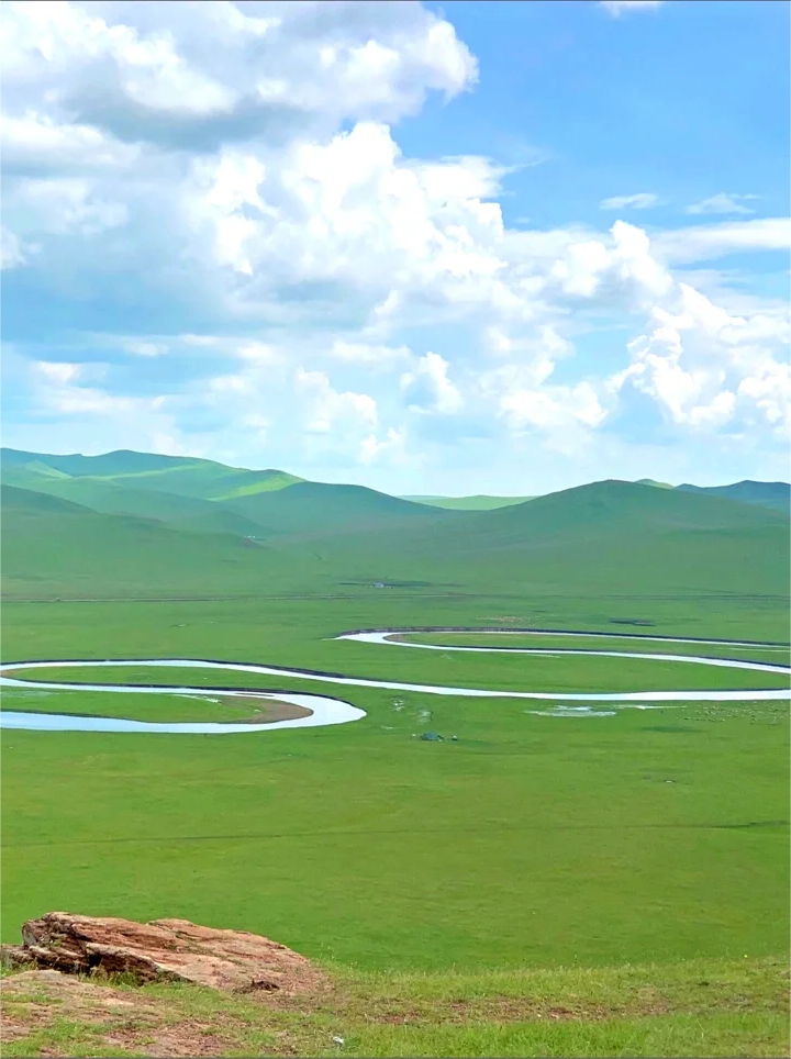 内蒙古呼伦贝尔草原项目打卡合影
