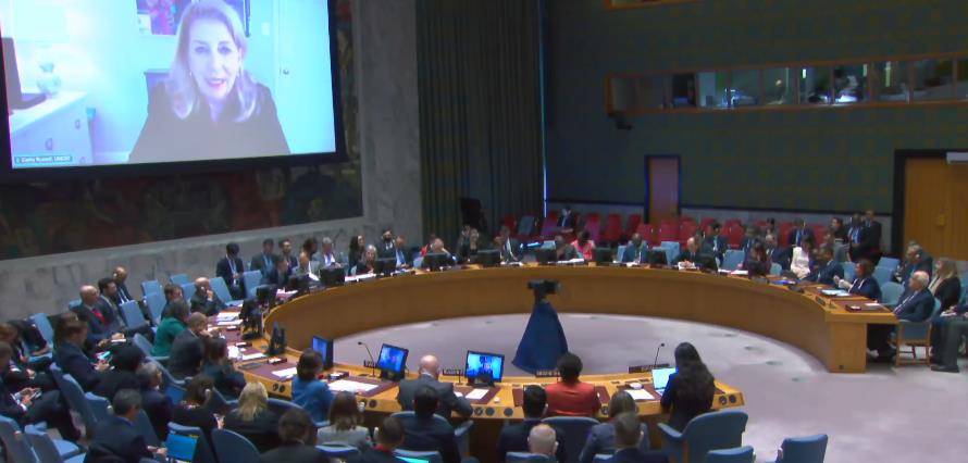 以色列代表在联合国安理会上发言的时候，当场对联合国联合国妇女署，儿基会等组织进行